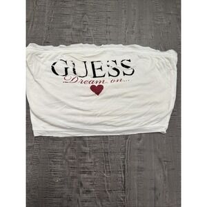 Vintage Guess tube top size medium large Dream on… Y2K Sexy Heart
